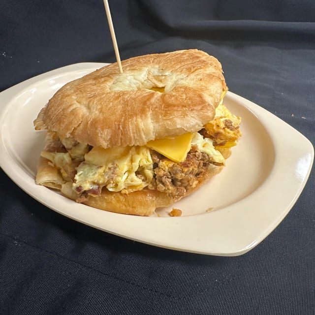 Breakfast Croissant Melt.