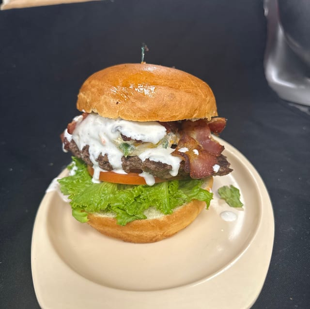 Jalapeño Popper Burger.