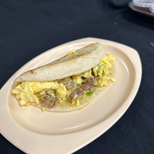 Breakfast Taco- 1 Only.