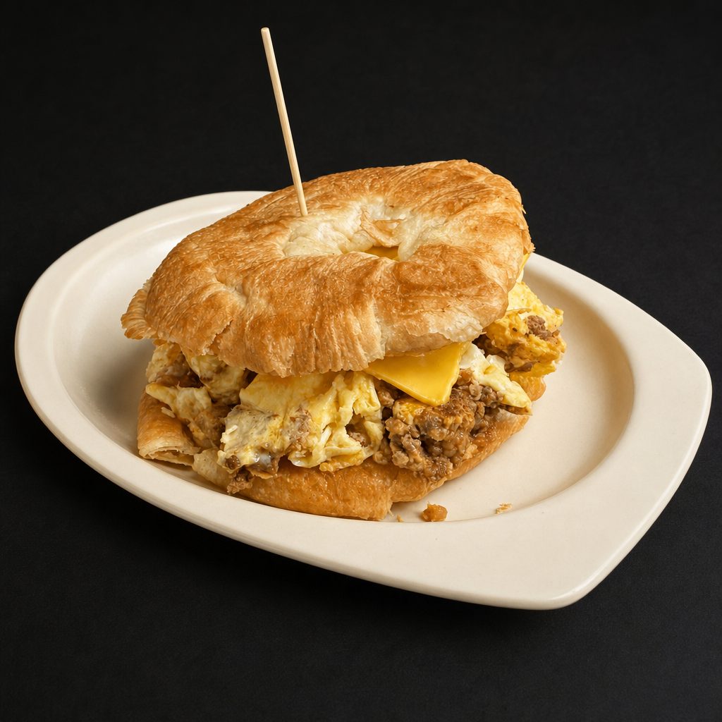 Breakfast Croissant Melt.