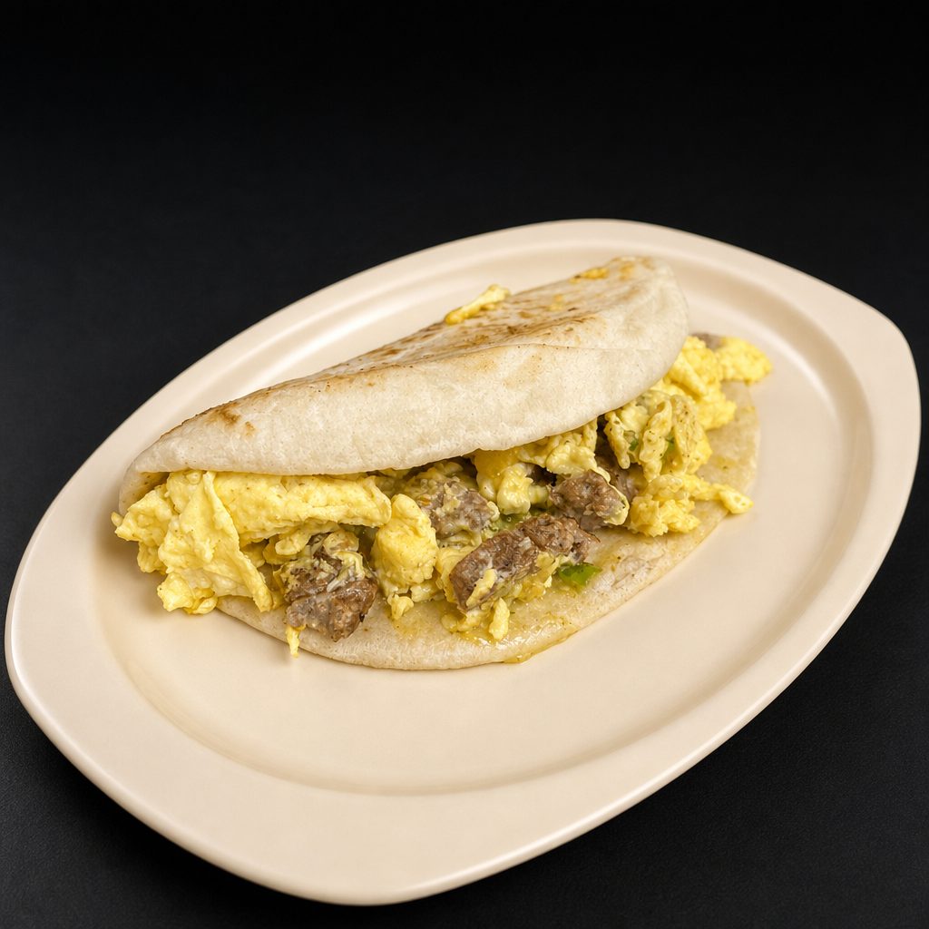 Breakfast Taco- 1 Only.