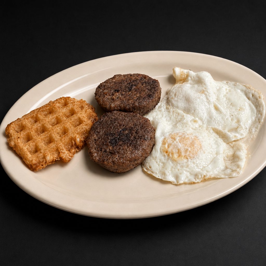Junior Breakfast Plate.
