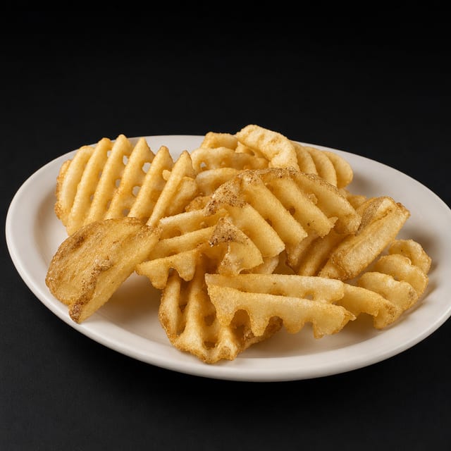 Waffle Fries Side.
