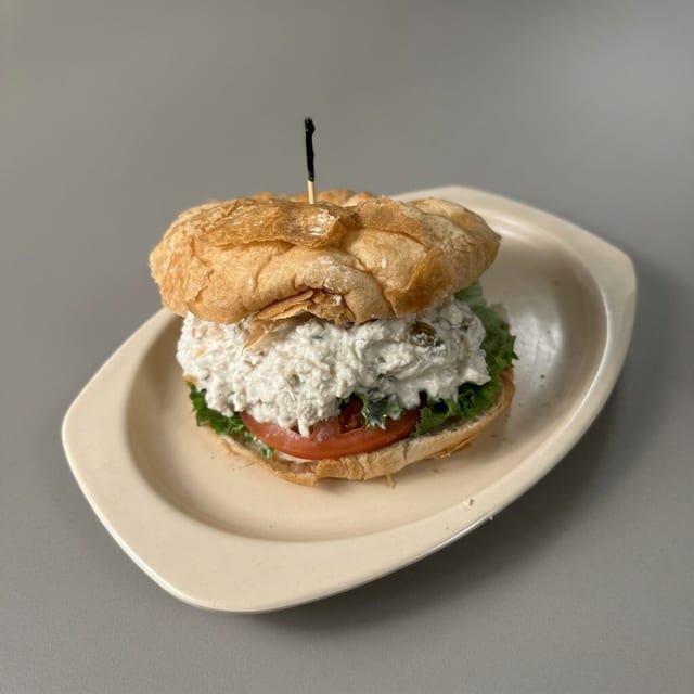 Chicken Salad Croissant.