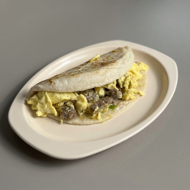 Breakfast Taco- 1 Only.