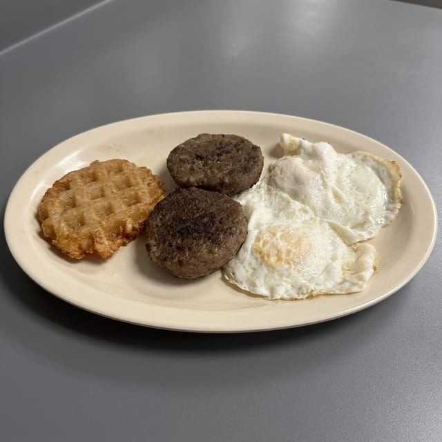 Junior Breakfast Plate.